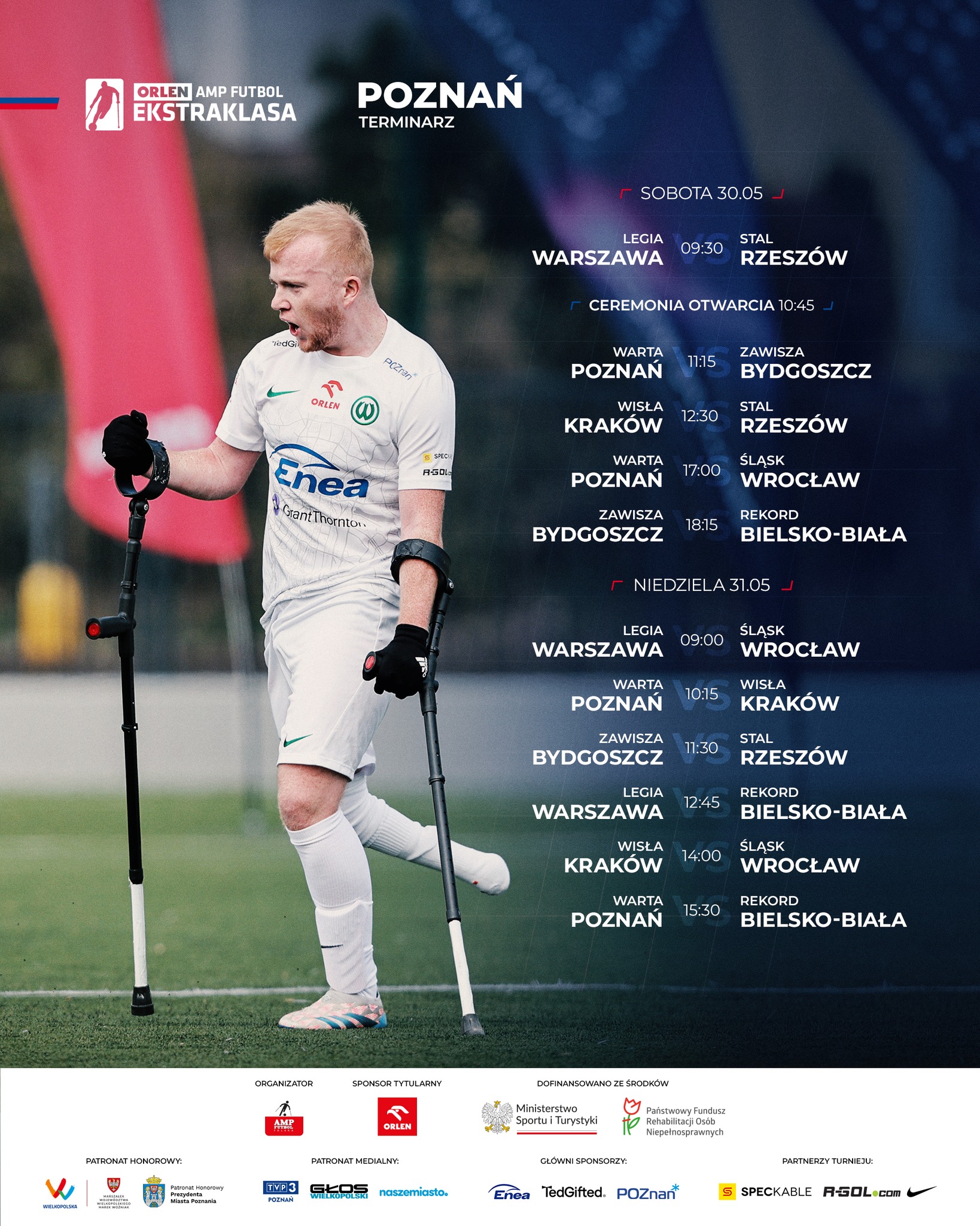 2026 03 27 ORLEN Amp Futbol Ekstraklasa zapowiedz 1 turnieju plakat