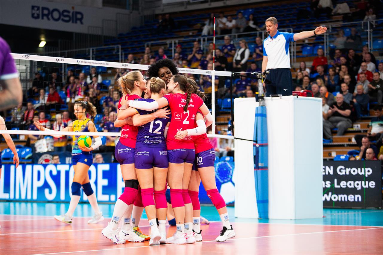 Polskie żeńskie kluby z mieszanymi wynikami