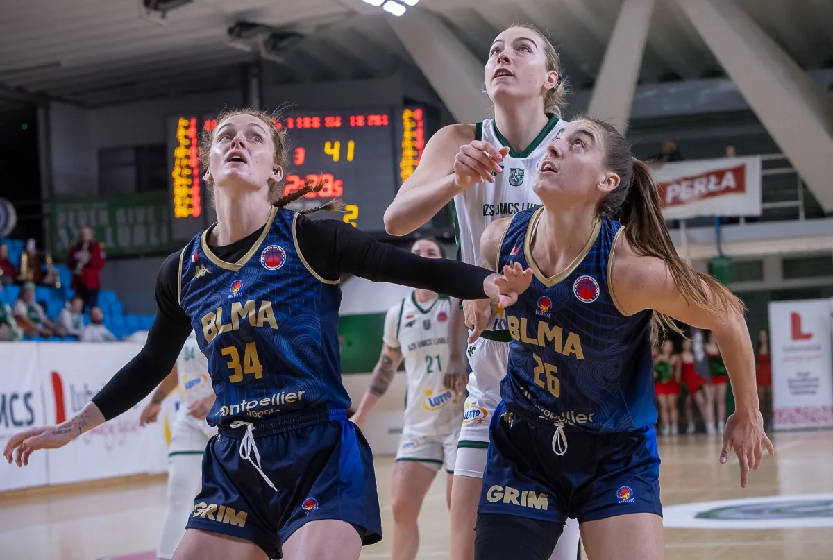 LOTTO AZS UMCS Lublin bez szans z Lattes Montpellier w EuroCup Women
